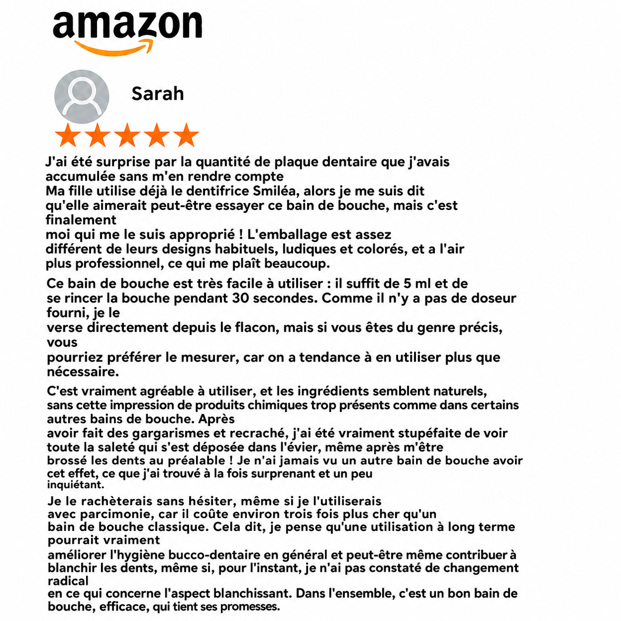 Bain de bouche blanchissant iD Stain